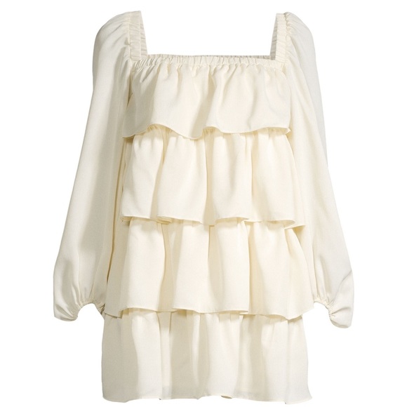 Tiered Mini Dress from we wore what - Picture 4 of 5